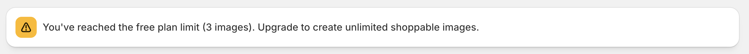 Image Limit Reached
